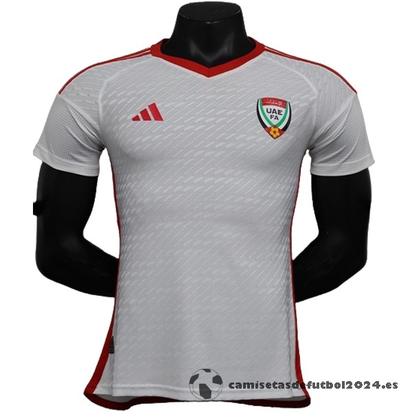 Tailandia Casa Jugadores Camiseta Emiratos Árabes Unidos 2023 Blanco Venta Replicas