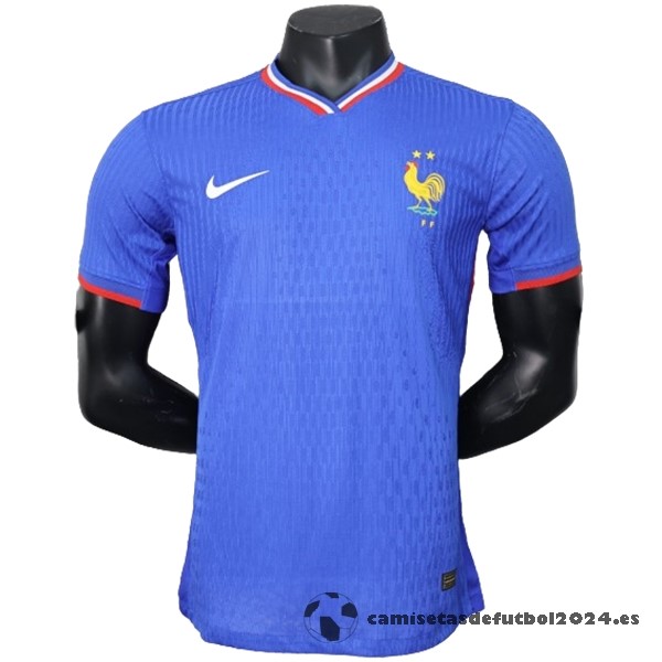 Tailandia Casa Jugadores Camiseta Francia 2024 Azul Venta Replicas