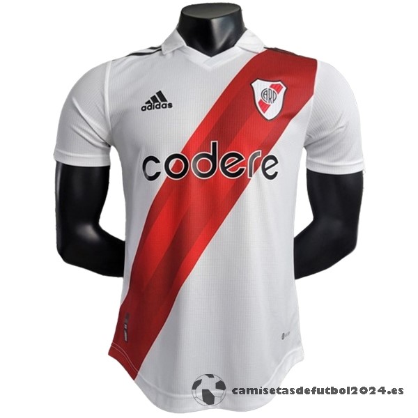 Tailandia Casa Jugadores Camiseta River Plate 2023 2024 Blanco Venta Replicas