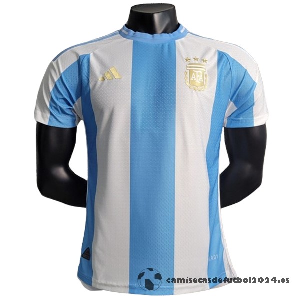 Tailandia Concepto Jugadores Camiseta Argentina 2024 Azul Blanco Venta Replicas