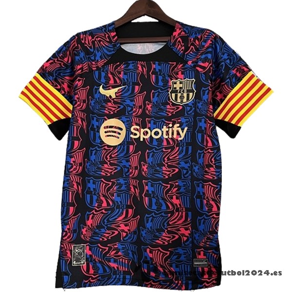 Tailandia Especial Camiseta Barcelona 2023 2024 Purpura I Azul Venta Replicas