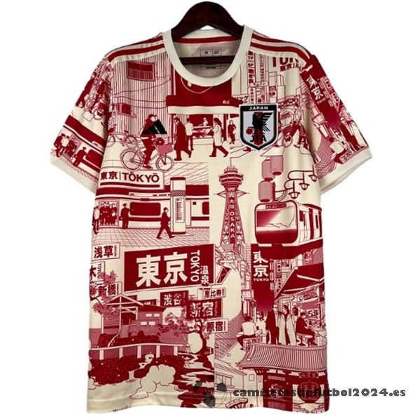 Tailandia Especial Camiseta Japón 2023 Rojo Amarillo Venta Replicas