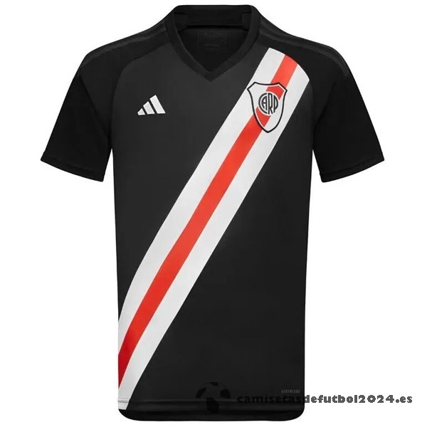 Tailandia Especial Camiseta River Plate 2023 2024 Negro Venta Replicas