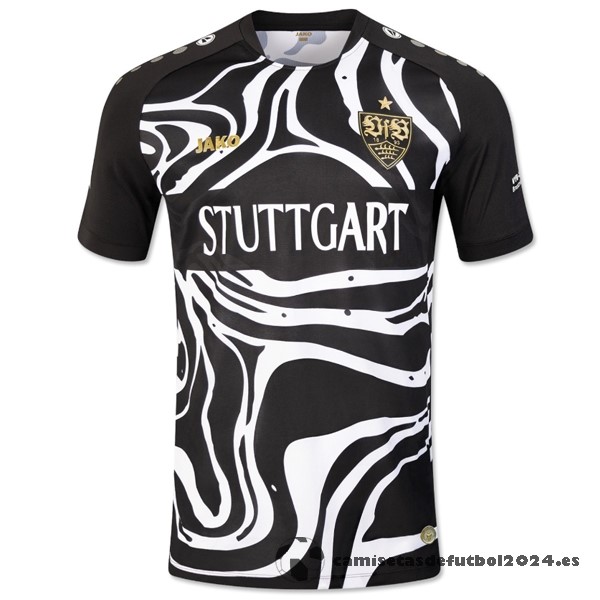 Tailandia Especial Camiseta Stuttgart 2023 2024 Negro Venta Replicas