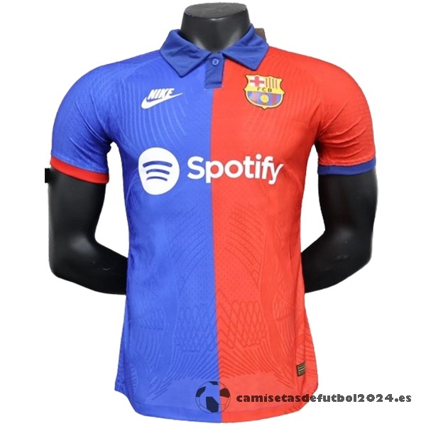 Tailandia Jugadores Especial Camiseta Barcelona 2023 2024 Azul Rojo Venta Replicas