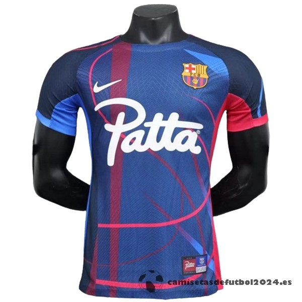 Tailandia Jugadores Especial Camiseta Barcelona 2023 2024 Azul Venta Replicas