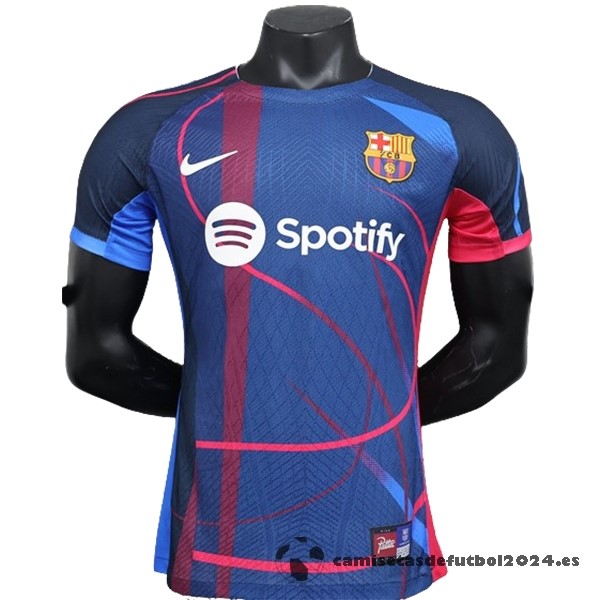 Tailandia Jugadores Especial Camiseta Barcelona 2023 2024 I Azul Venta Replicas