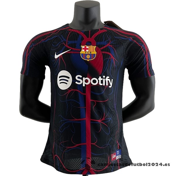 Tailandia Jugadores Especial Camiseta Barcelona 2023 2024 Negro Purpura Venta Replicas