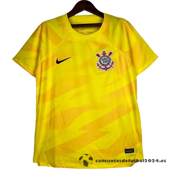 Tailandia Portero Camiseta Corinthians Paulista 2023 2024 Amarillo Venta Replicas