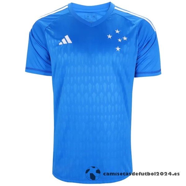 Tailandia Portero Camiseta Cruzeiro EC 2023 2024 Azul Venta Replicas