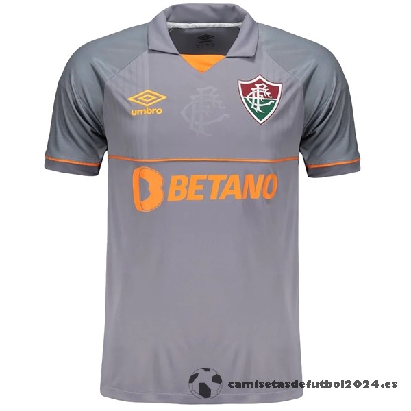 Tailandia Portero Camiseta Fluminense 2023 2024 Gris Venta Replicas
