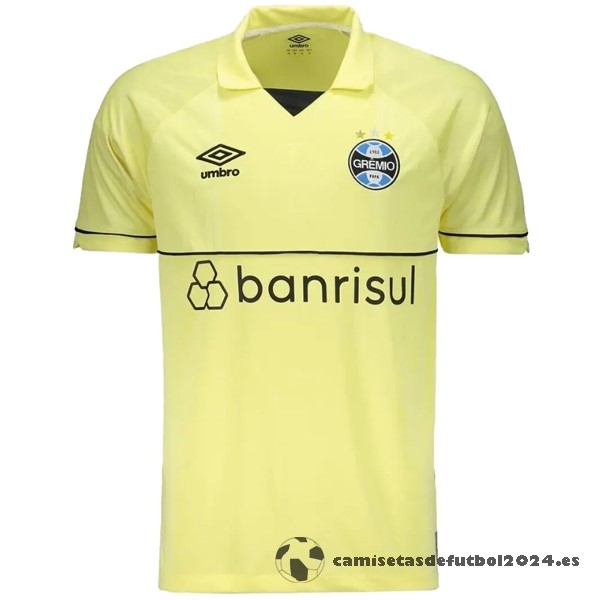 Tailandia Portero Camiseta Grêmio FBPA 2023 2024 Amarillo Venta Replicas