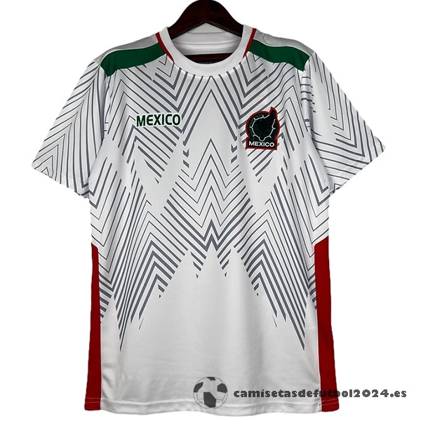 Tailandia Previo al partido Camiseta Mexico 2024 Blanco Venta Replicas