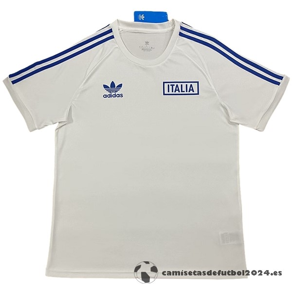 Tailandia Retro Camiseta Italia 2024 Blanco Venta Replicas