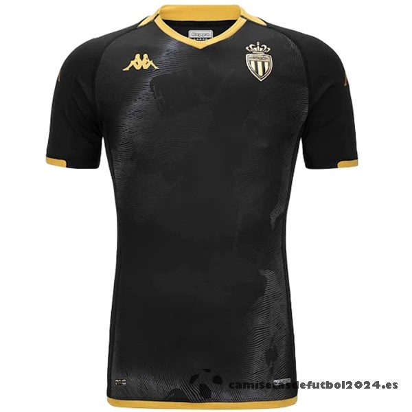 Tailandia Segunda Camiseta AS Monaco 2023 2024 Negro Venta Replicas