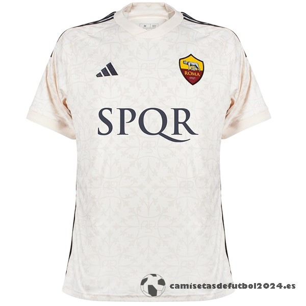 Tailandia Segunda Camiseta As Roma 2023 2024 II Amarillo Venta Replicas