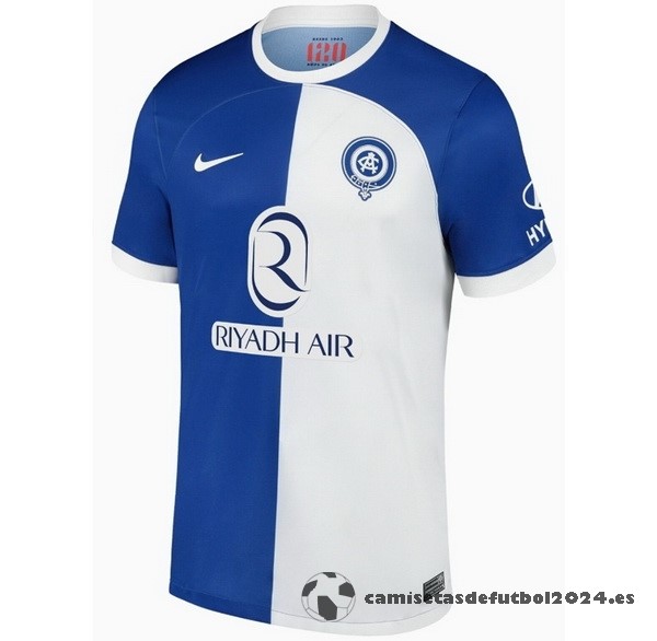 Tailandia Segunda Camiseta Atlético Madrid 2023 2024 Azul II Blanco Venta Replicas