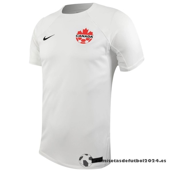 Tailandia Segunda Camiseta Canadá 2023 Blanco Venta Replicas