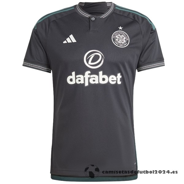 Tailandia Segunda Camiseta Celtic 2023 2024 Negro Venta Replicas