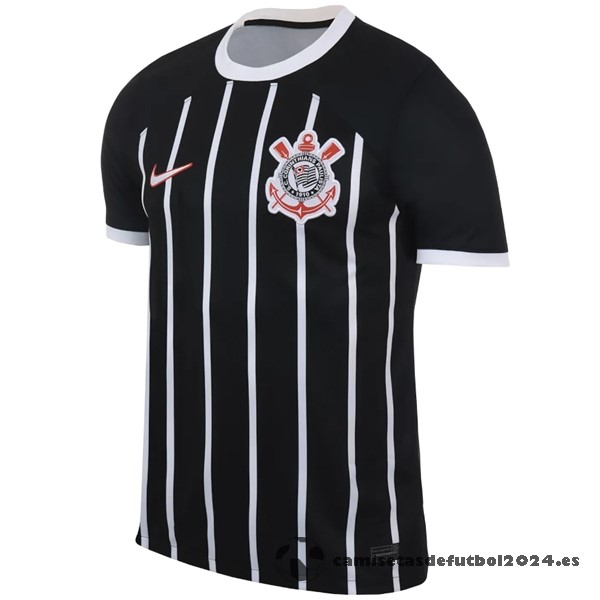 Tailandia Segunda Camiseta Corinthians Paulista 2023 2024 Negro Venta Replicas