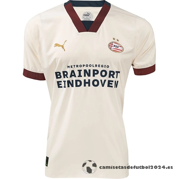 Tailandia Segunda Camiseta Eindhoven 2023 2024 Amarillo Venta Replicas