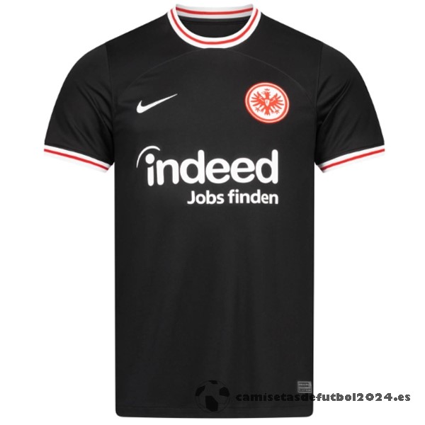 Tailandia Segunda Camiseta Eintracht Frankfurt 2023 2024 Negro Venta Replicas