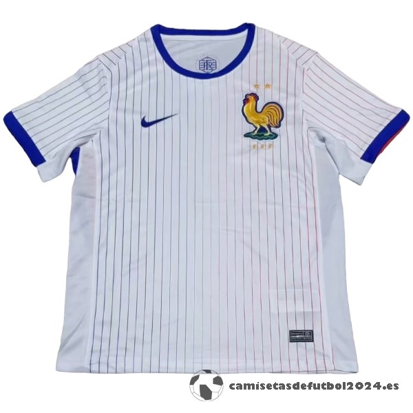 Tailandia Segunda Camiseta Francia 2024 Blanco Venta Replicas