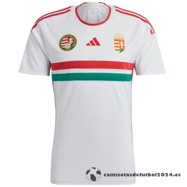 Tailandia Segunda Camiseta Hungría 2022 Blanco Venta Replicas