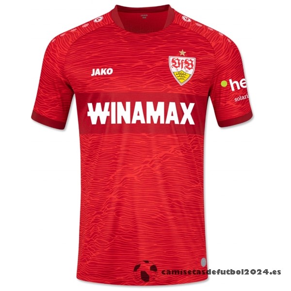 Tailandia Segunda Camiseta Stuttgart 2023 2024 Rojo Venta Replicas