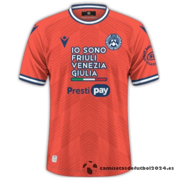 Tailandia Segunda Camiseta Udinese 2023 2024 Naranja Venta Replicas