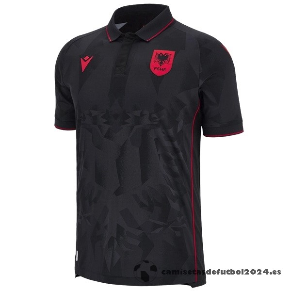 Tailandia Tercera Camiseta Albania 2023 Negro Venta Replicas