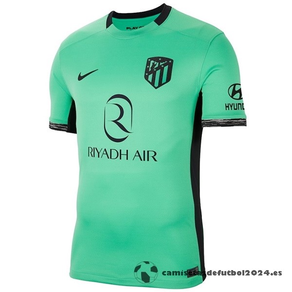 Tailandia Tercera Camiseta Atlético Madrid 2023 2024 Verde Venta Replicas