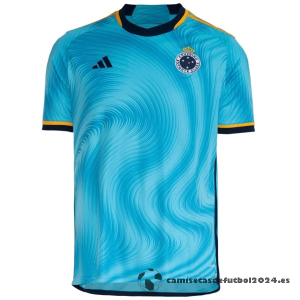 Tailandia Tercera Camiseta Cruzeiro EC 2023 2024 Azul Venta Replicas