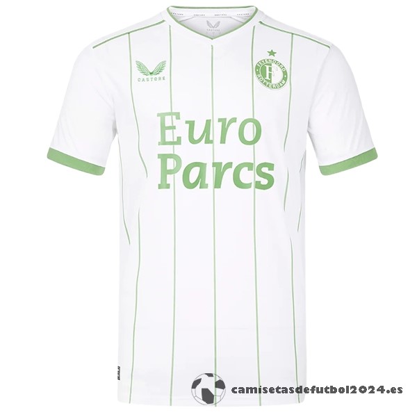 Tailandia Tercera Camiseta Feyenoord Rotterdam 2023 2024 Blanco Venta Replicas