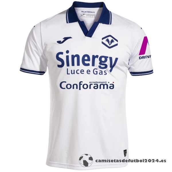 Tailandia Tercera Camiseta Hellas Verona 2023 2024 Blanco Venta Replicas