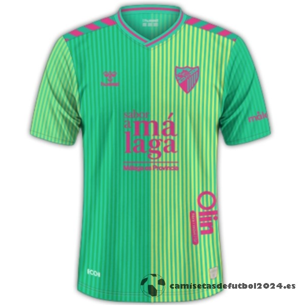 Tailandia Tercera Camiseta Málaga CF 2023 2024 Verde Venta Replicas