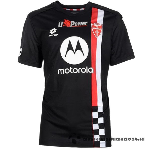 Tailandia Tercera Camiseta Monza 2023 2024 Negro Venta Replicas