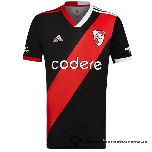 Tailandia Tercera Camiseta River Plate 2023 2024 Negro Venta Replicas