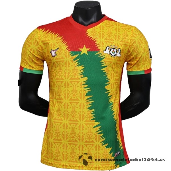 Tailandia Tercera Jugadores Camiseta Burkina Faso 2024 Amarillo Venta Replicas