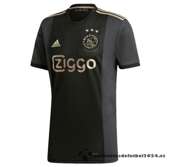 Tercera Camiseta Ajax Retro 2020 2021 Negro Venta Replicas