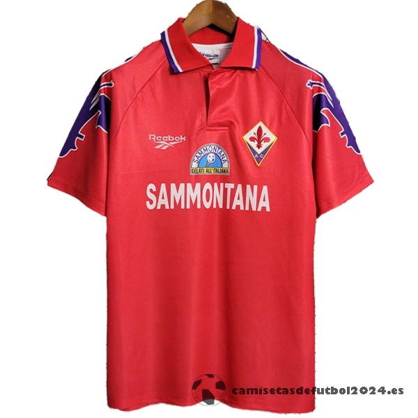 Tercera Camiseta Fiorentina Retro 1995 1997 Rojo Venta Replicas