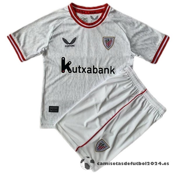 Tercera Conjunto De Hombre Athletic Bilbao 2023 2024 Blanco Venta Replicas