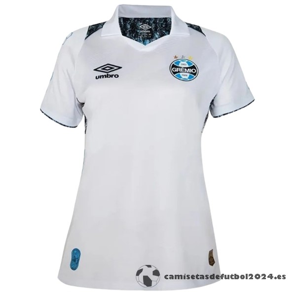 Casa Camiseta Mujer Grêmio FBPA 2024 2025 Blanco Venta Replicas