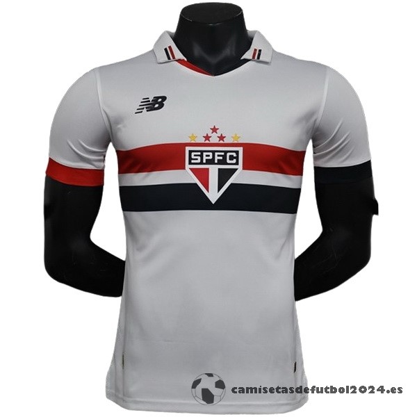 Casa Jugadores Camiseta São Paulo 2024 2025 Blanco Venta Replicas