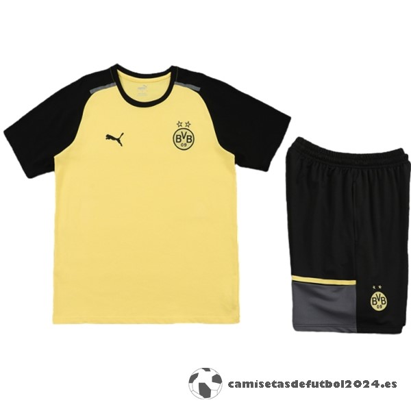 Entrenamiento Conjunto Completo Borussia Dortmund 2024 2025 Amarillo Negro Venta Replicas