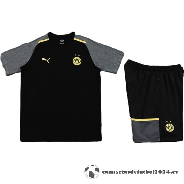 Entrenamiento Conjunto Completo Borussia Dortmund 2024 2025 Gris Negro Venta Replicas
