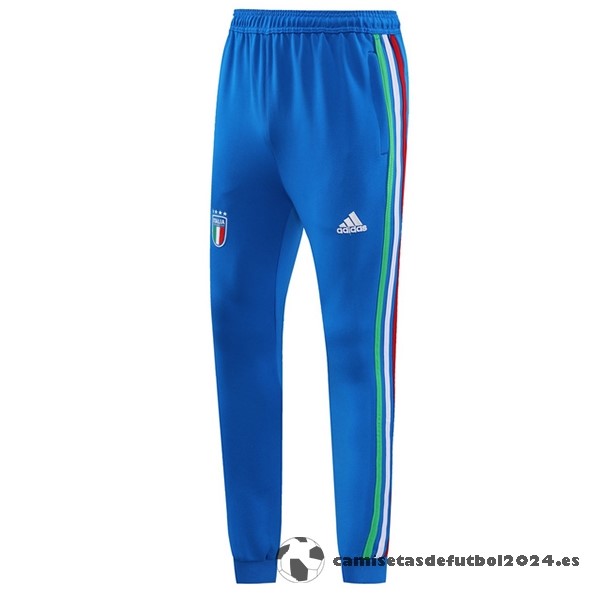 Pantalones Deportivos Italia 2024 Azul Venta Replicas