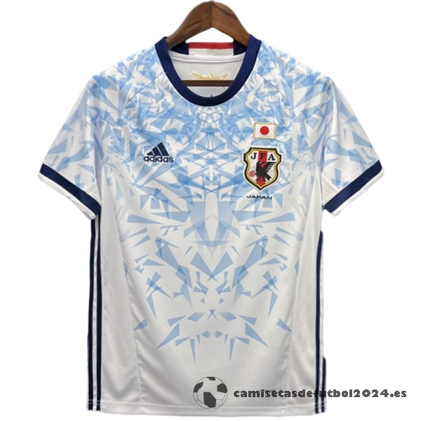 Segunda Camiseta Japón Retro 2016 Blanco Azul Venta Replicas