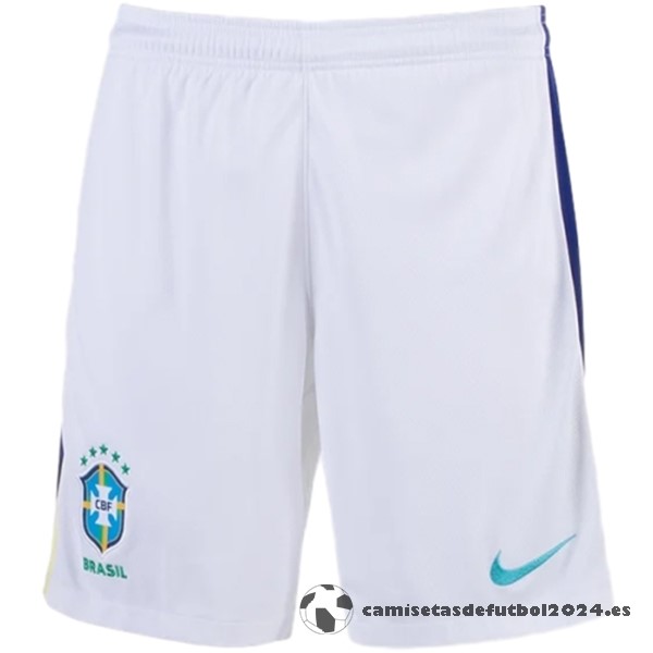 Segunda Pantalones Brasil 2024 Blanco Venta Replicas