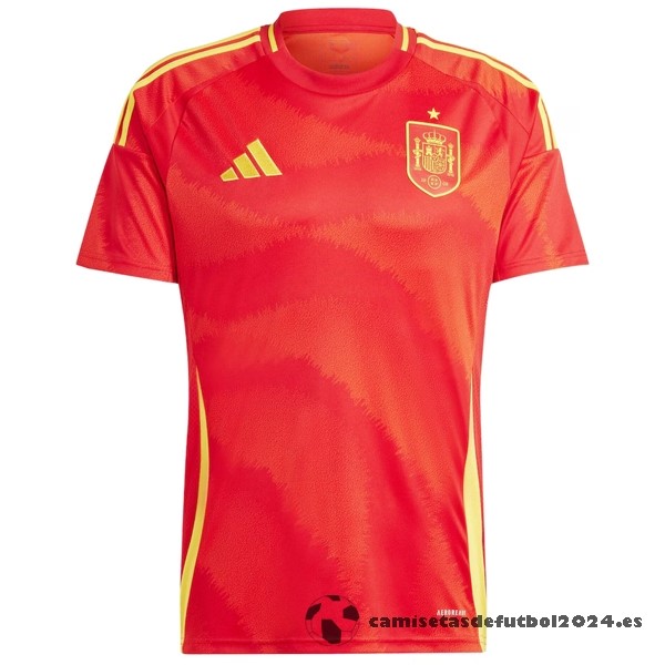Tailandia Casa Camiseta España 2024 Rojo Venta Replicas